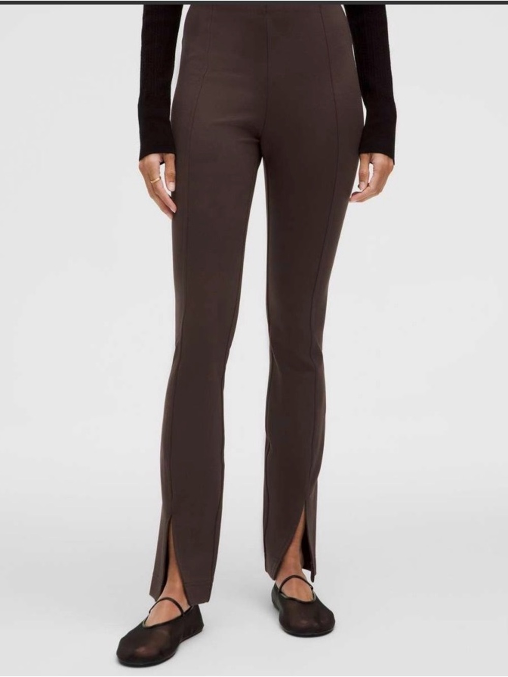 🤎 Lululemon Stretch Knit High-Rise Pull-On Pant – Espresso 🤎